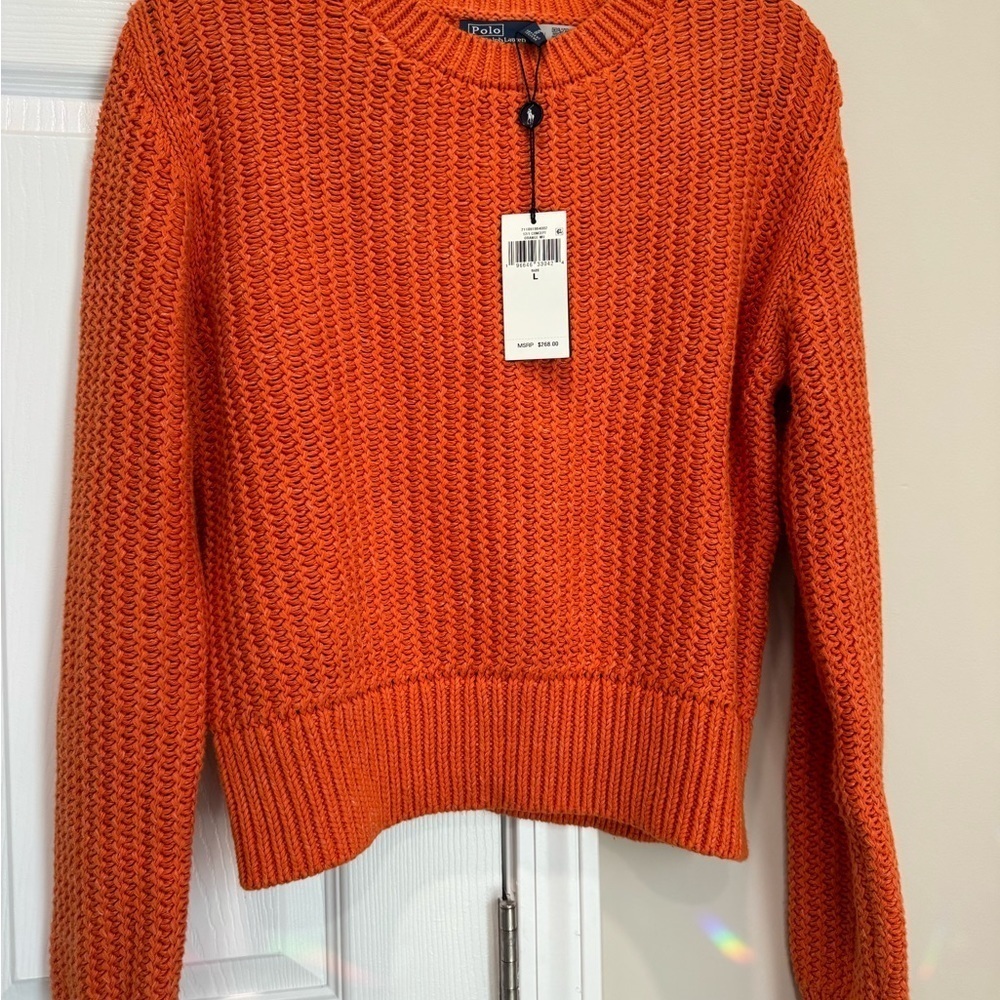 Polo Ralph Lauren
Openwork Cotton-Blend
Crewneck Sweater
$268.00
$110.00 - Picture 2 of 14